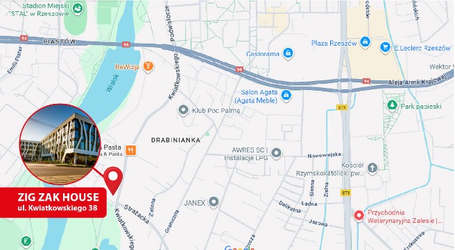 Zig Zak na parterze 108,82 m2 
